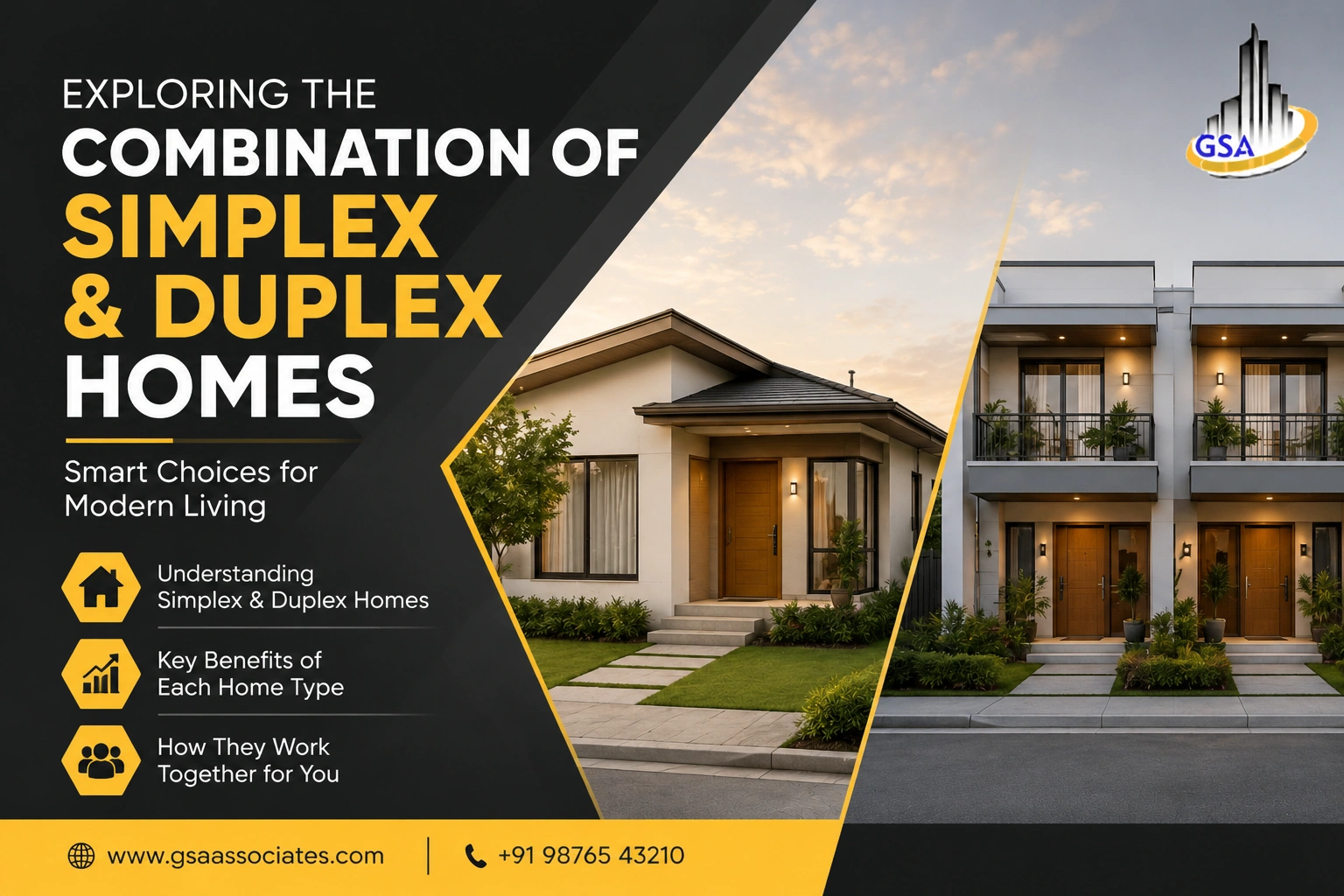 Exploring the Combination of Simplex and Duplex Homes