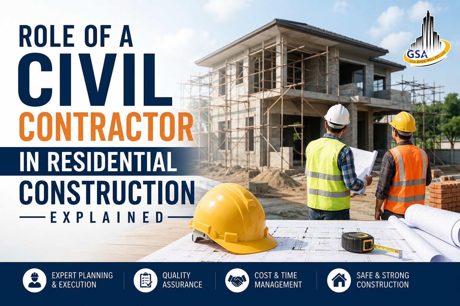 Role of a Civil Contractor in Residential Construction Explained