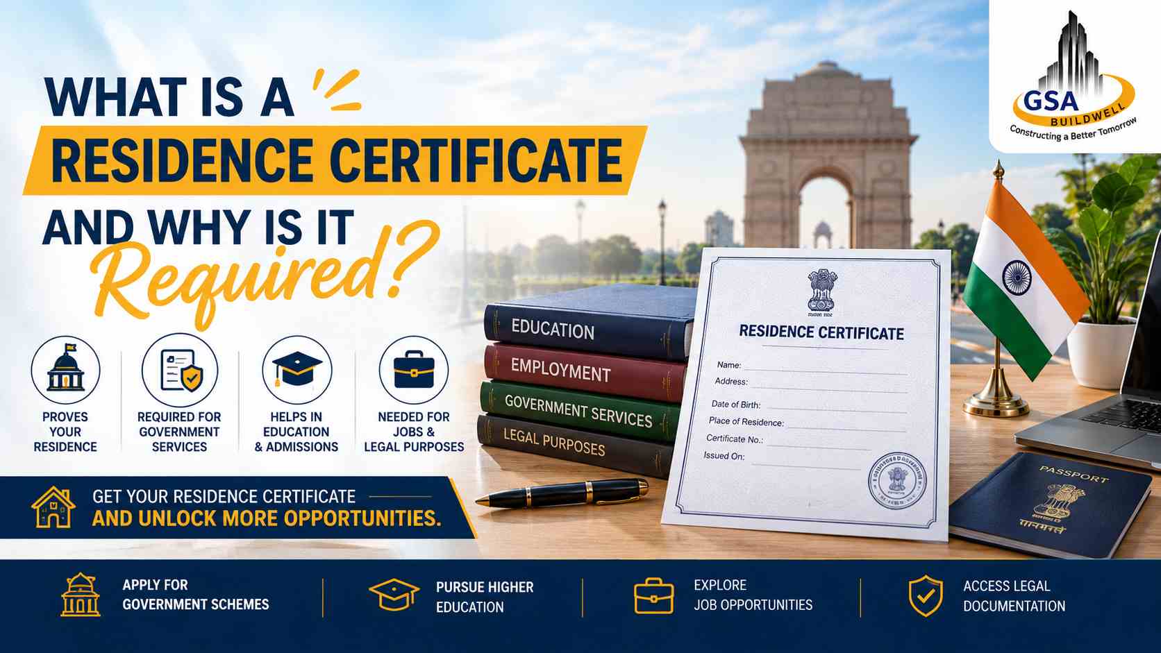 What Is a Residence Certificate and Why Is It Required?